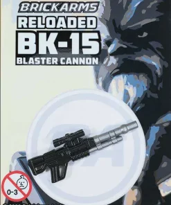 Promo 🎁 BrickArms BK-15 Blaster Cannon Minifigure Accessory [Reloaded] 🧨