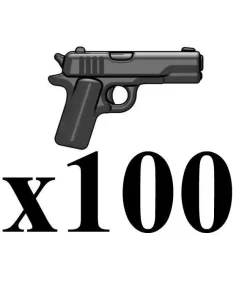 Coupon 🧨 BrickArms Lot of 100 M1911 v2 2.5-Inch [Black] 🌟