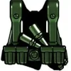 Coupon 💯 BrickArms Combat Vest WW2 German Grenadier 2.5-Inch [Olive] 👍