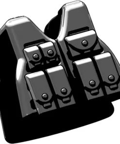 Deals ❤️ BrickArms Combat Vest LCV Rifleman 2.5-Inch [Black] 🛒