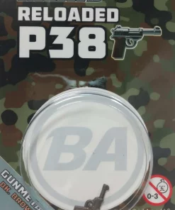 New 🛒 BrickArms P38 Minifigure Accessory [Reloaded, Gunmetal/Dark Brown] 🔥