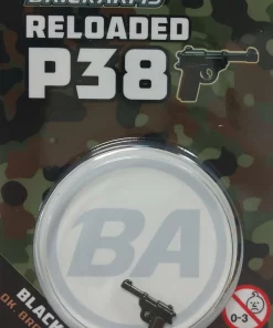 Cheapest ✨ BrickArms P38 Minifigure Accessory [Reloaded, Black/Dark Brown] 🧨