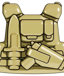 Buy ❤️ BrickArms Combat Vest PCV Commando 2.5-Inch [Tan] 🤩
