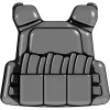 Brand new 😀 BrickArms Combat Vest PCV Operator 2.5-Inch [Black] 🧨