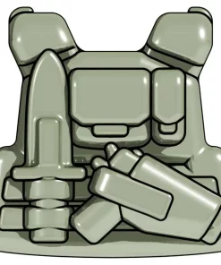 Best reviews of 👍 BrickArms Combat Vest PCV Commando 2.5-Inch [Olive] ❤️