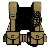 Top 10 💯 BrickArms Combat Vest WW2 US Scout 2.5-Inch [Dark Tan] 💯