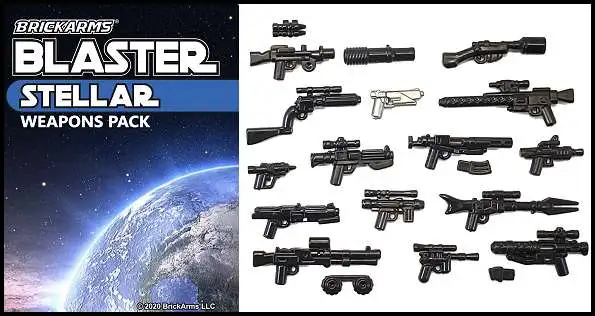 Outlet π BrickArms Blaster Pack - Stellar Weapons Pack π 1 Outlet π BrickArms Blaster Pack - Stellar Weapons Pack π