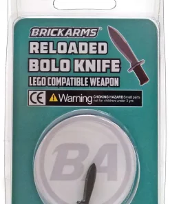 Outlet 🎁 BrickArms Bolo Knife Minifigure Accessory [Overmolded] ⌛