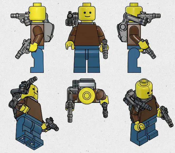 Flash Sale π BrickArms Exo-Pack : Extendable Arm with 5 Blasters Weapons Pack π 2 Flash Sale π BrickArms Exo-Pack : Extendable Arm with 5 Blasters Weapons Pack π - Image 2