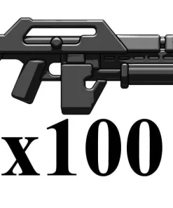 Budget 😀 BrickArms Lot of 100 M41A V2 2.5-Inch [Black] 👍