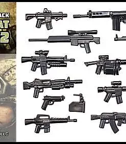 New 👍 BrickArms Modern Combat Assault Pack v2 Weapons Pack 🧨