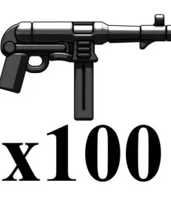 Brand new 🛒 BrickArms Lot of 100 MP40 V3 2.5-Inch [Black] ⭐