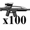 Coupon 💯 BrickArms Lot of 100 AC8 Assault Carbine 2.5-Inch [Black] ✨