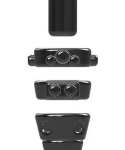 New 🎉 BrickArms Star Wars IG Head 2.5-Inch [Gray] 🌟 -BrickArms Shop brickarmsiggray inset2