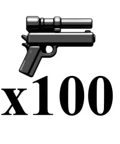 Wholesale 😉 BrickArms Lot of 100 Longslide 2.5-Inch [Black] 👏