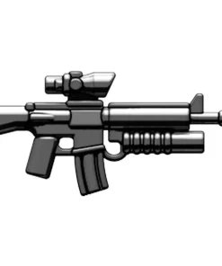 Budget 🧨 BrickArms M16-AGL ACOG Scope & Grenade Launcher 2.5-Inch [Black] ✔️