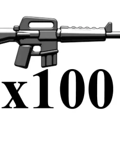 Top 10 ⌛ BrickArms Lot of 100 M16 2.5-Inch [Black] 🎉