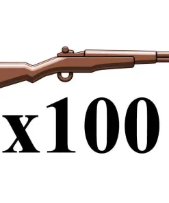 Best deal 🔥 BrickArms Lot of 100 M1 Garand 2.5-Inch [Brown] 🎉