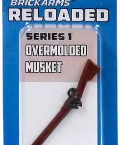 Flash Sale 😉 BrickArms Reloaded Series 1 Weapons Musket 2.5-Inch [Overmolded] [New Sealed] 🥰
