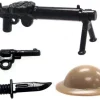 Best deal 🤩 BrickArms British Support Gunner Battle Kit Exclusive 2.5-Inch Weapons Pack 🤩