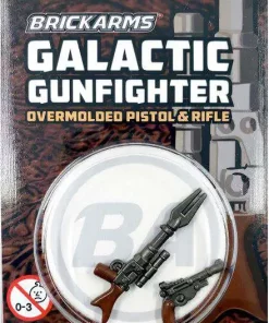 Top 10 😍 BrickArms Galactic Gunfighter Rifle and Pistol Minifigure Accessory [Overmolded] ⭐