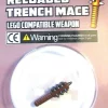 Cheapest 🧨 BrickArms WW1 Trench Mace Minifigure Accessory [Overmolded] ✨