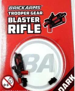 Buy ✔️ BrickArms Trooper Gear Blaster Rifle Minifigure Accessory [Dark, Overmolded] 🔔