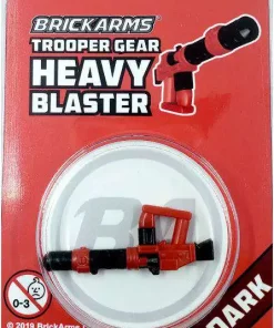 Coupon 🧨 BrickArms Trooper Gear Heavy Blaster Minifigure Accessory [Dark, Overmolded] 🧨